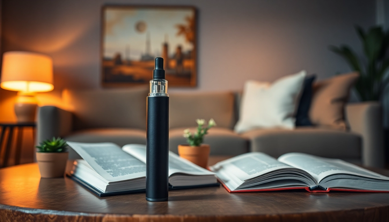 Find where to buy dmt with a DMT vape pen showcased in a cozy living room setting.